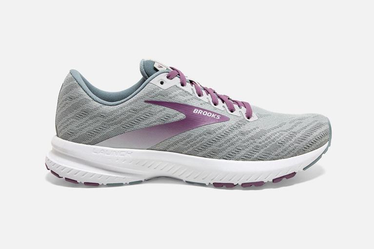 Brooks LAUNCH 7 Road Running Shoes Womens Online - Grey (DXJ908273)